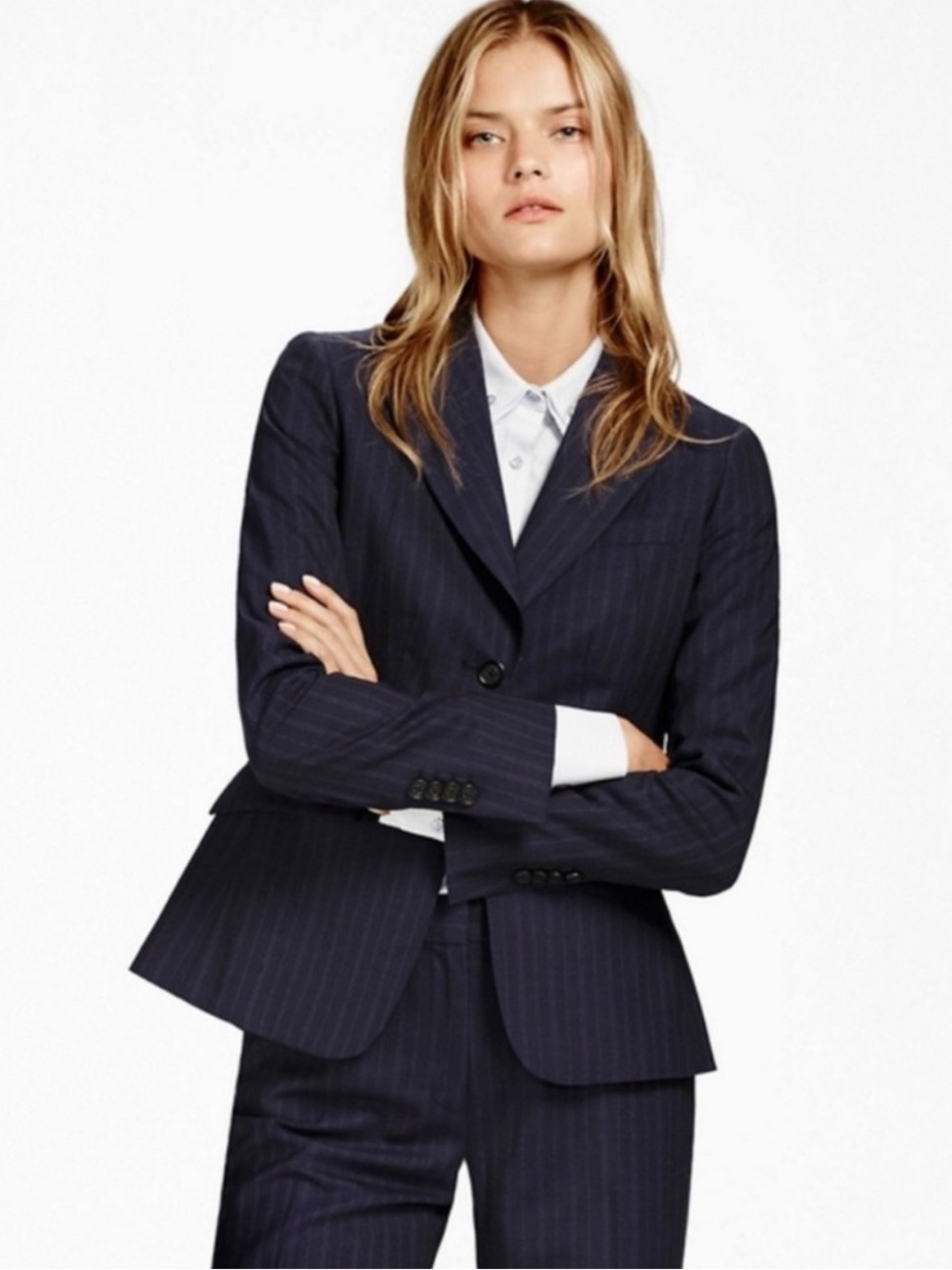 Brooks Brothers 100% Wool Pin Striped Suit Set